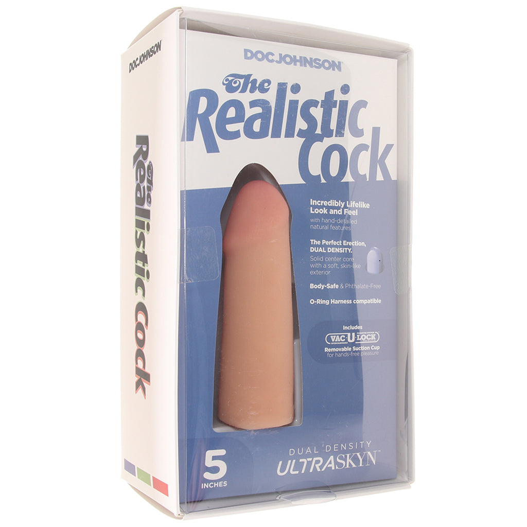 The Realistic 5 Inch Cock in Vanilla PinkCherry The Realistic 5 Inch Cock in Vanilla PinkCherry