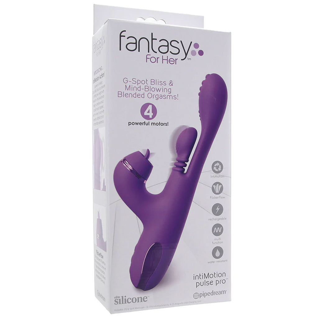 Fantasy For Her intiMotion Pulse Pro Vibe PinkCherry Fantasy For Her intiMotion Pulse Pro Vibe PinkCherry