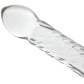 Clarity Seraphic Ripple Wavy Wonder Glass Dildo