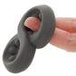 Alpha Liquid Silicone Beaded Crazy 8 Ring