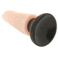 Real Feel Deluxe 7 Inch Vibrating Wall Banger Dildo in Ligh
