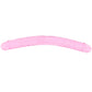RealRock Crystal Clear Jelly 18 Inch Double Dildo in Pink