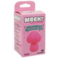 Mochi Silicone Mushroom Mini Vibe in Pink