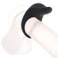Bang! Vibrating Silicone Cock Ring in Black