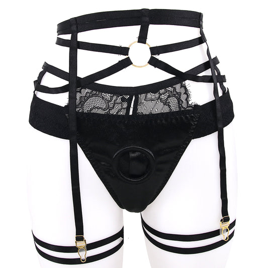 Bedroom Bliss Belle Panty Harness & Garter in Medium