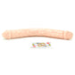 Basix 12 Inch Double Dildo in Flesh