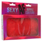 Nipple Couture Red Marabou Covers