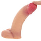 LoveBotz 8 Inch Cock Lock Dildo with Balls in Light