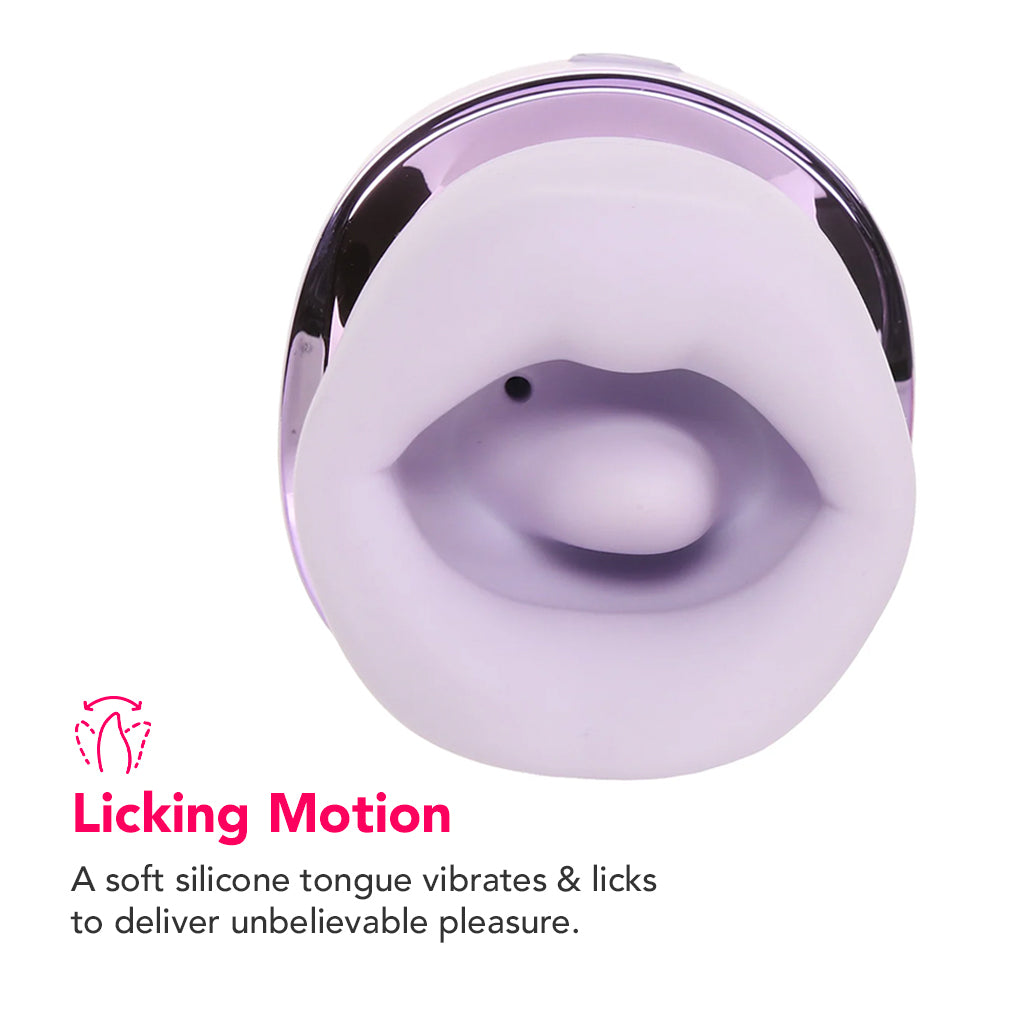 JimmyJane Hello Kiss Pro Stimulator PinkCherry JimmyJane Hello Kiss Pro Stimulator PinkCherry