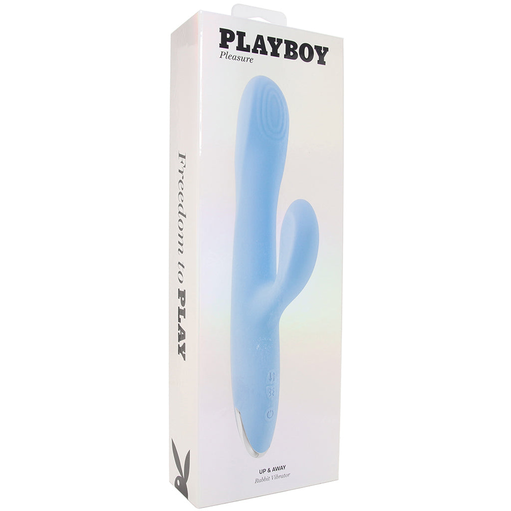 Playboy Up & Away Rabbit Vibe PinkCherry Playboy Up & Away Rabbit Vibe PinkCherry