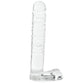 Clarity Seraphic Serenade Ballsy Glass Dildo