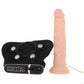 Vibrating 7.5 Inch Strap-On Set
