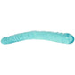 Crystal Jellies 18 Inch Double Dildo in Teal