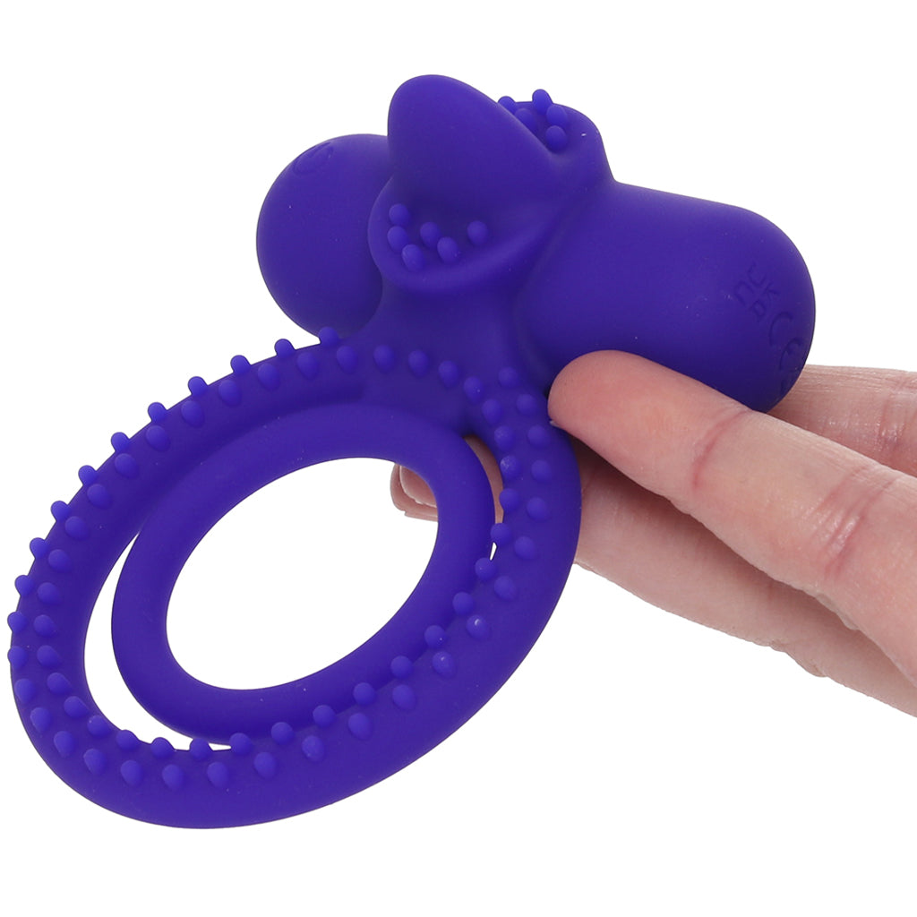 Dual Climaxer Vibrating Ring PinkCherry Dual Climaxer Vibrating Ring PinkCherry