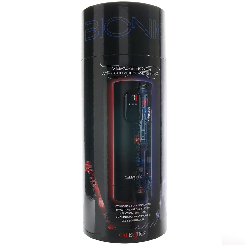 Bionic Vibro Stroker with Oscillation & Suction PinkCherry Bionic Vibro Stroker with Oscillation & Suction PinkCherry