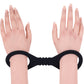Sex & Mischief Shadow Silicone Cuffs in Small