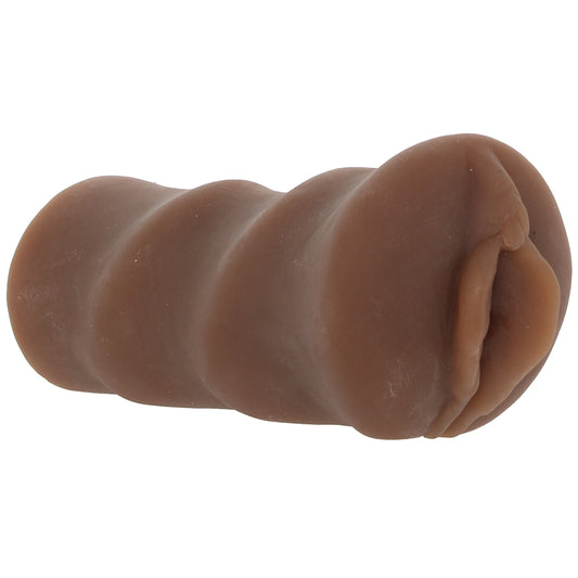Vivid Raw Pound It Pure Skin Stroker in Brown
