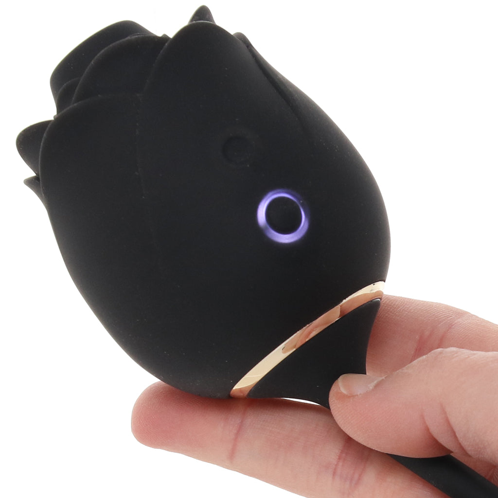 Dark Blushing Rose with Vibrating Egg PinkCherry Dark Blushing Rose with Vibrating Egg PinkCherry
