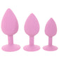 Inya Triple Ace Silicone Butt Plug Kit