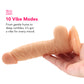 Mr Just Right 5.25 Inch Dildo Vibe in Ivory