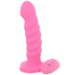 Colours 6 Inch Ribbed Remote Vibe in Pink