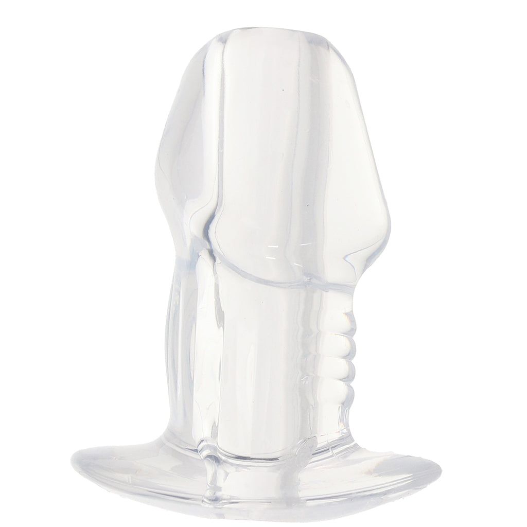 Master Series Dicked Hollow Anal Plug in Medium