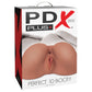 PDX Plus Perfect 10 Booty Masturbator in Tan