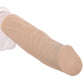 Jock Vibrating Realistic Penis Extender in Light