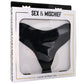 Sincerely Black Lace Strap-On Harness