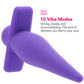 Rechargeable High Intensity Anal Probe in Purple