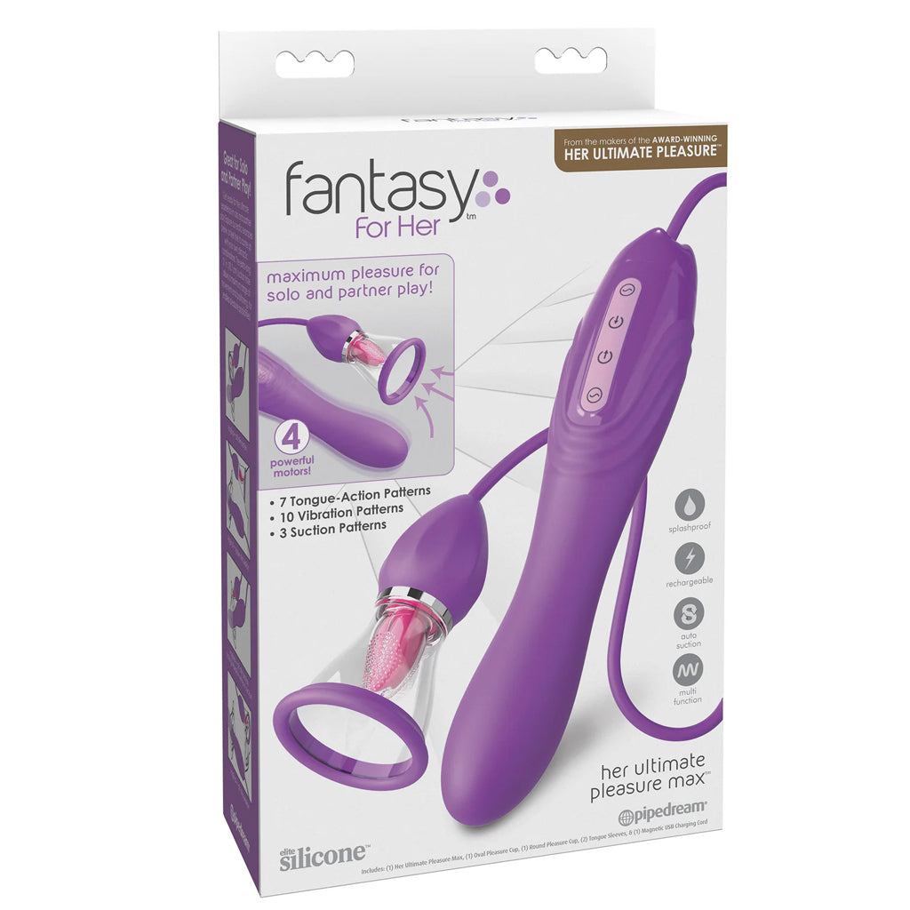 Fantasy For Her Ultimate Pleasure Max Stimulator PinkCherry Fantasy For Her Ultimate Pleasure Max Stimulator PinkCherry