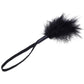 S&M Peaches 'n CreaMe Wrist Feather Ticker in Black