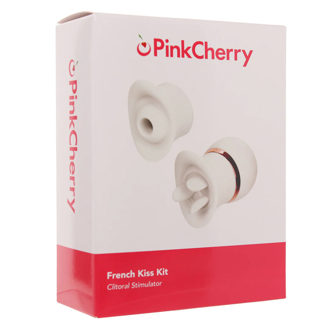 PinkCherry French Kiss Clitoral Stimulator Kit PinkCherry PinkCherry French Kiss Clitoral Stimulator Kit PinkCherry