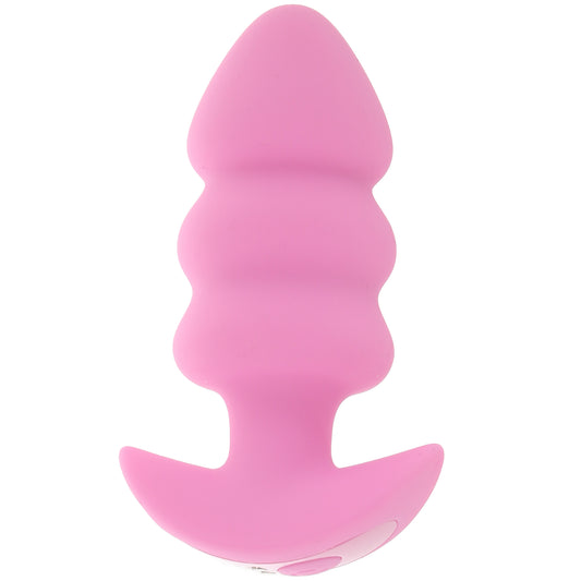 Mood Teaser Vibrating Butt Plug in Pink