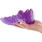 Crystal Jellies 8.5 Inch Invader Dildo in Purple