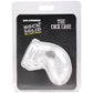 Rock Solid The Cock Cage in Clear