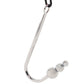 Master Series Roped Beaded Steel Anal Hook