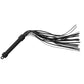 Temptasia Ardor Silicone Flogger in Black