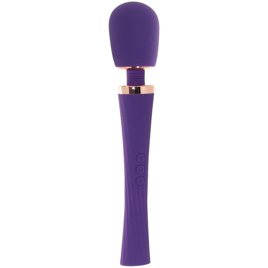 PinkCherry Luxury Slim Rechargeable Wand in Purple