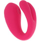 Vive Yoko Triple-Action Dual Prong Vibe in Pink