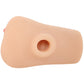 PDX Double Pounder Vibrating Squeeze Stroker in Light