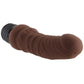 PowerCock 6 Inch Realistic Vibe in Dark Brown