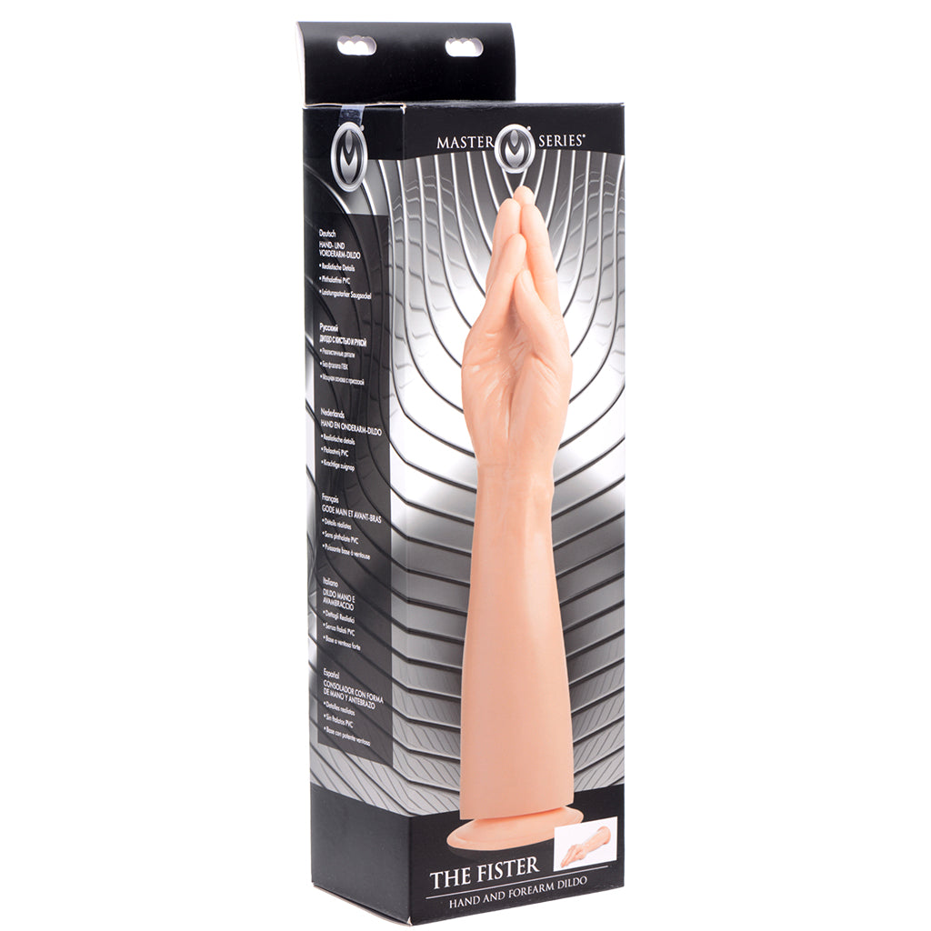 Master Series The Fister Hand & Forearm Dildo PinkCherry Master Series The Fister Hand & Forearm Dildo PinkCherry