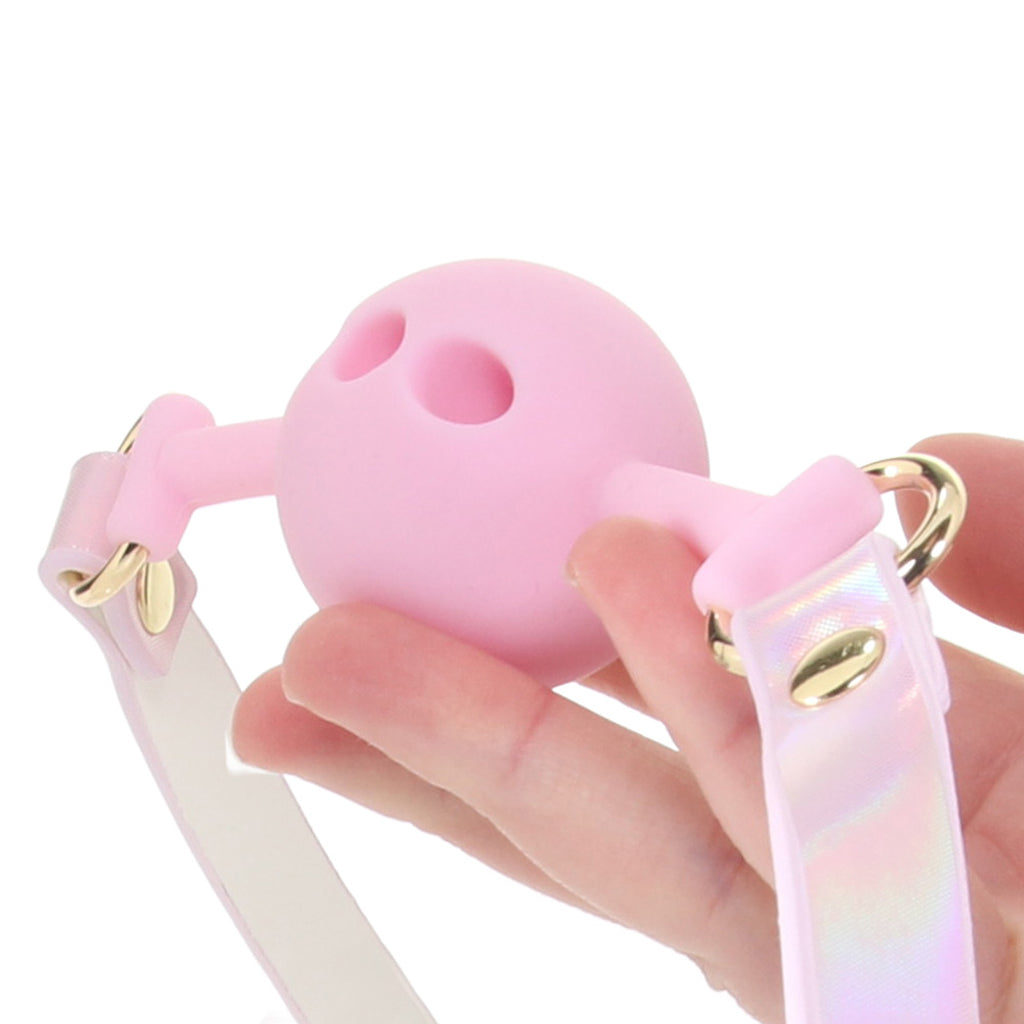 Ouch! Paris Collection Silicone Ball Gag in Pink PinkCherry Ouch! Paris Collection Silicone Ball Gag in Pink PinkCherry