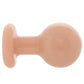 The Classic Medium Round Butt Plug in Cream