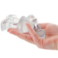 Walk Around Four Piece Butt Plug Trainer Set in Clear