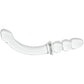 Clarity Celestial Zenith Double-Ended Glass Dildo