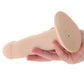 Pegasus Realistic 8 Inch Vibrating Strap-On in Light