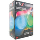 PDX Elite Go-Go Booty LED Mega Masturbator in Frosted