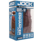 Jock Realistic Thick Silicone Enhancer with Ball Strap in D
